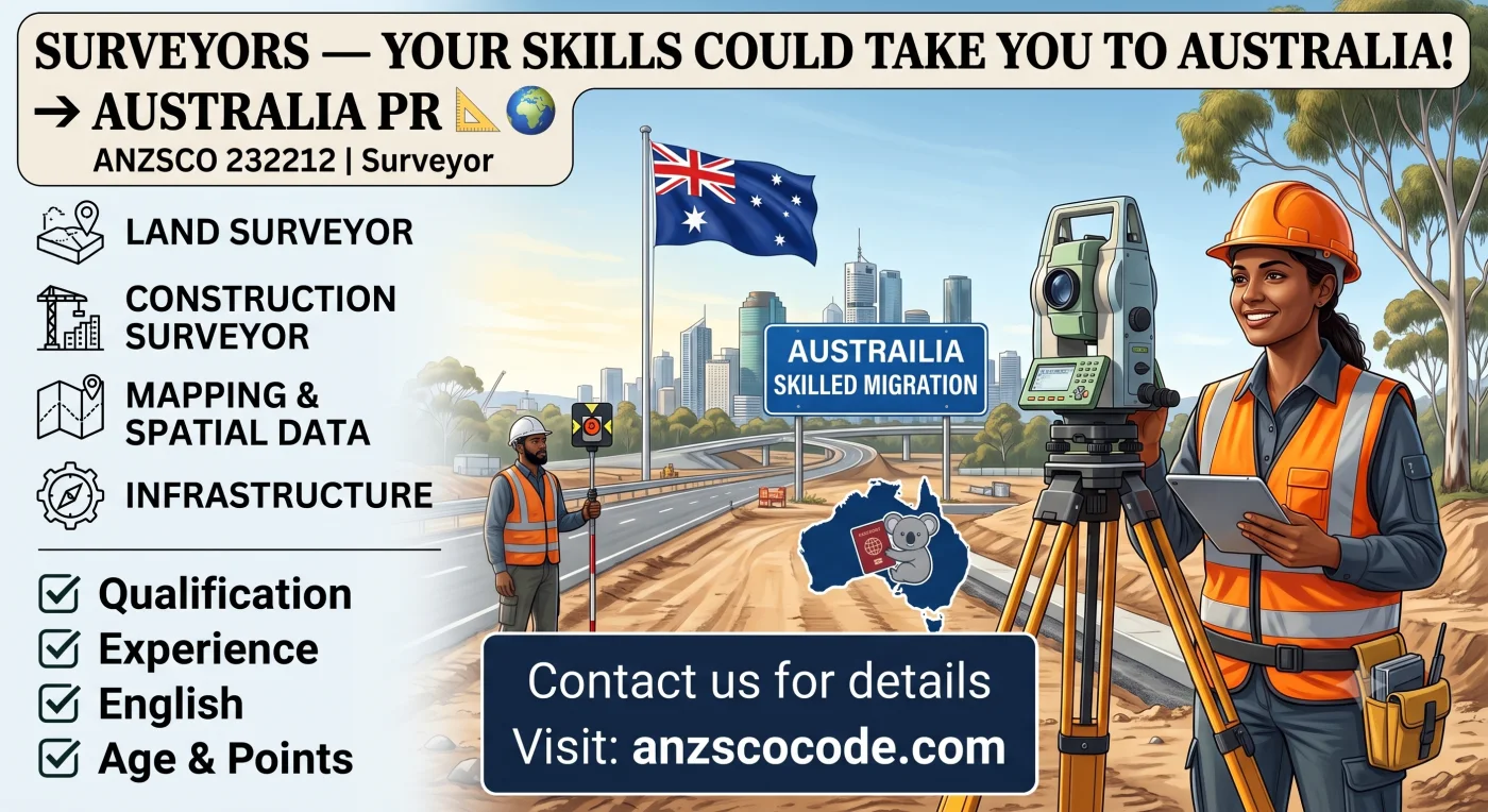 Surveyors in Demand: Secure Your Australian Permanent Residency